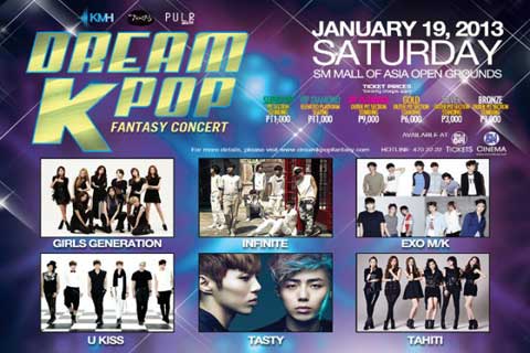 “Dream K-Pop Fantasy Concert” Performers Meet the Press in Manila