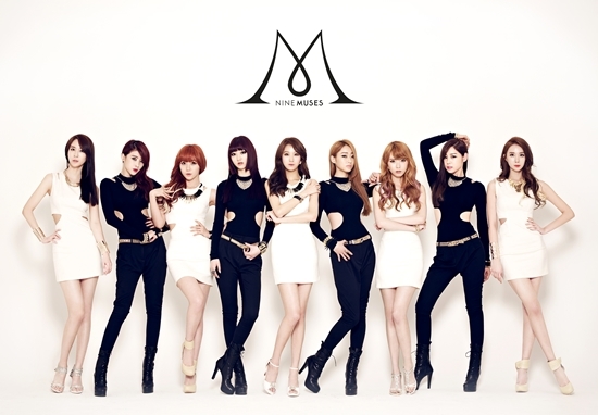 Nine Muses Performs at Military Base for Comeback