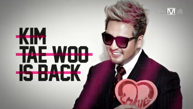 Kim Tae Woo Makes His Comeback Performance on M!Countdown with “Cosmic Girl”