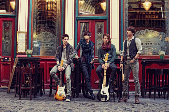 CNBlue Dominates Japanese and Taiwanese Music Charts