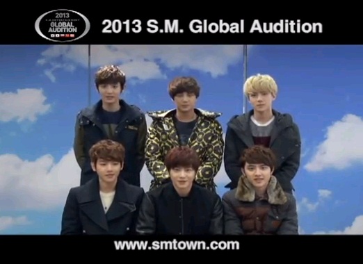 EXO-K Announces 2013 SM Global Auditions