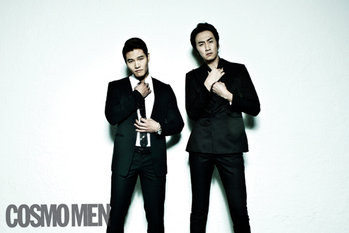 “Running Man” Duo Lee Kwang Soo and Kim Jong Gook Show Manly Charisma for “Cosmo Men”