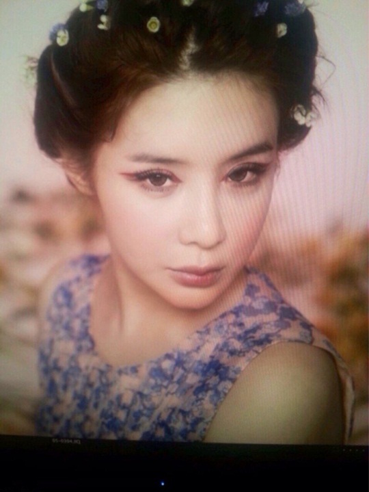 Park Bom Reveals the Unreleased Photo from Her Allure Photoshoot Soompi