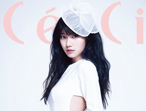 Suzy Looks Darling For April Issue of “Ceci”