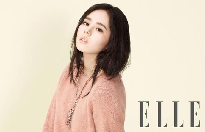 Actress Han Ga In Looks Sexy Yet Innocent in “Elle” Pictorial