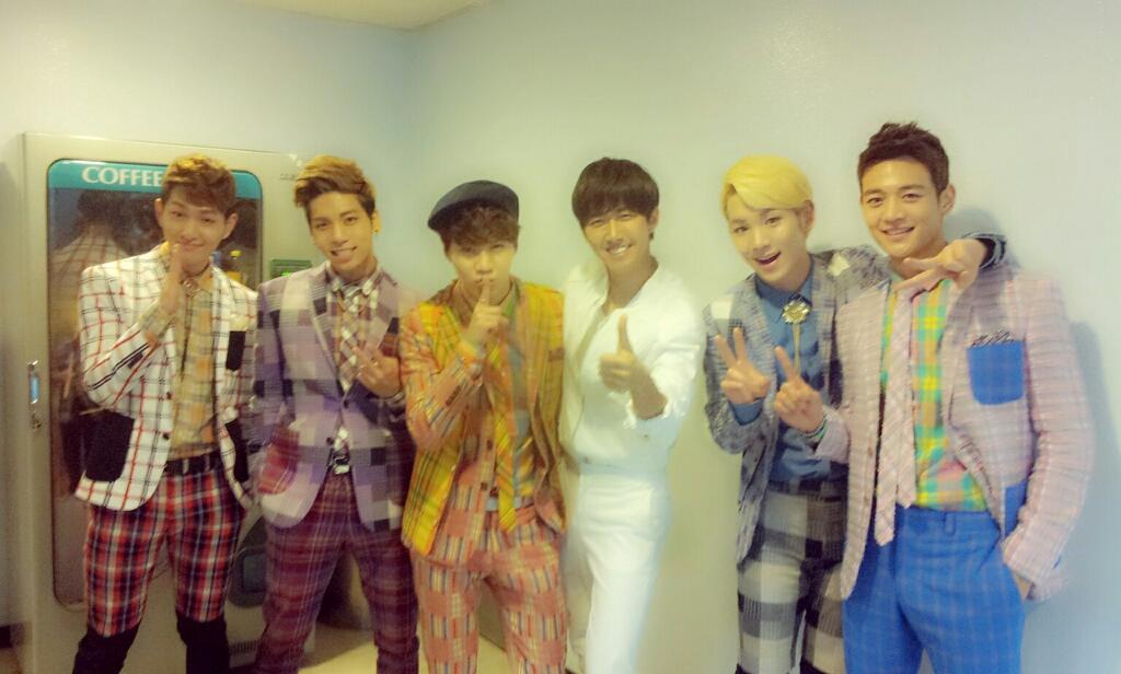 Kwanghee Congratulates SHINee Members for Their Win on “Inkigayo”