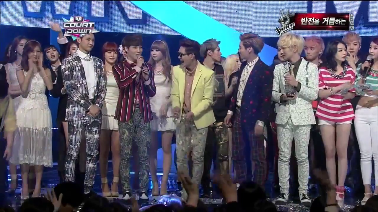 Mnet M! Countdown 03.14.13 – SHINee Wins Triple Crown