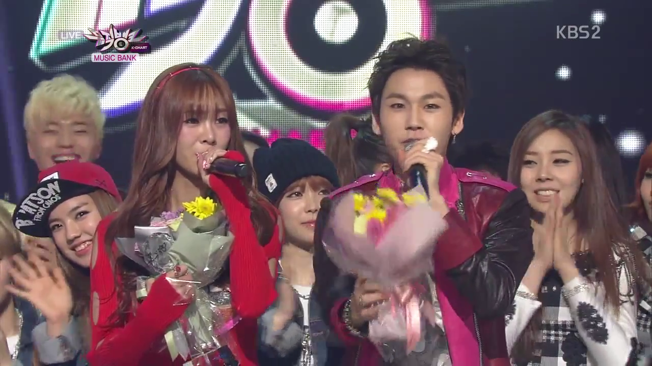 KBS Music Bank – 03.29.13 – G.NA’s “Oops” Wins!