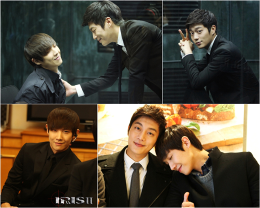 Lee Joon and Yoon Doo Joon are Frenemies on “Iris 2” Set