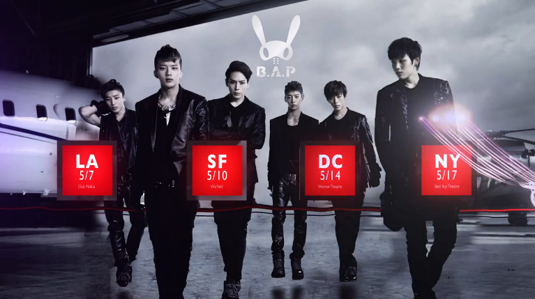 Teaser for B.A.P’s US Concerts Revealed