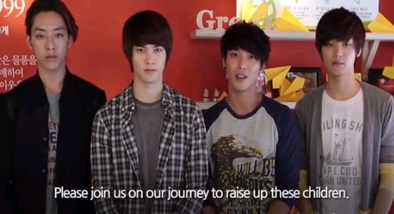 CNBlue Invites Fans to Support “CNBlue School” in Burkina Faso