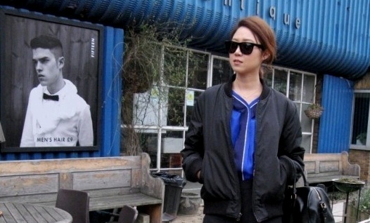 Gong Hyo Jin is a “Cool Cat” in London