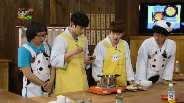 Yoo Jae Suk Praises 2AM’s Special Ramyun