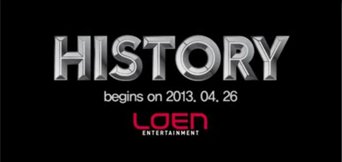 IU Helps Promote New Loen Entertainment Boy Group “History”