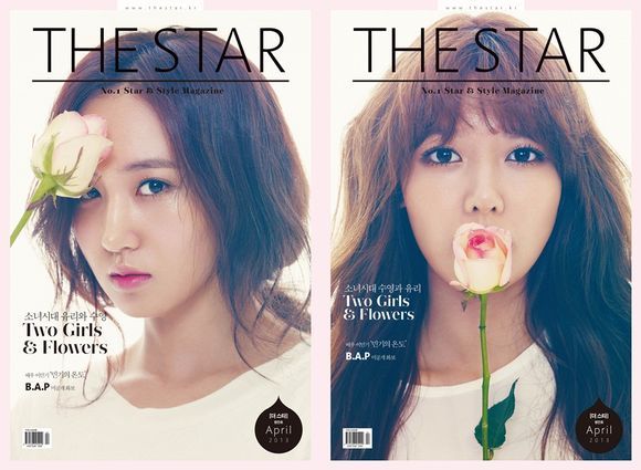Girls’ Generation’s Yuri and Sooyoung Grace Magazine Cover for “The Star”