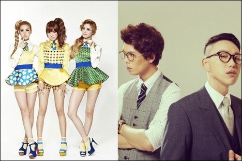 10cm and Orange Caramel Promotional Video for “Hug Me” Collaboration