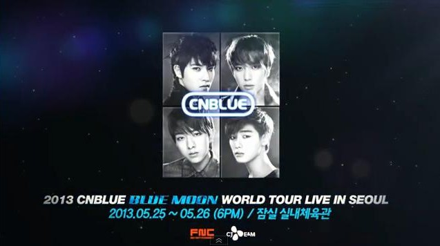 CNBlue Unveils Teaser for “BLUE MOON” World Tour Live in Seoul