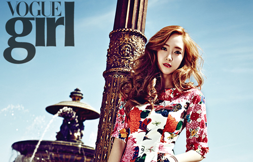 Girls’ Generation’s Jessica Shows Legs for “Vogue Girl”