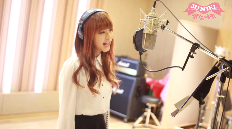 Juniel Shares Video of “Pretty Boy” Recording