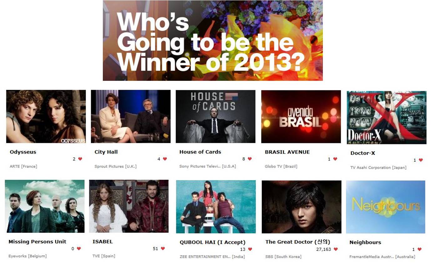 “Seoul International Drama Awards 2013” – Give “Hearts” to Your Favorite Dramas!
