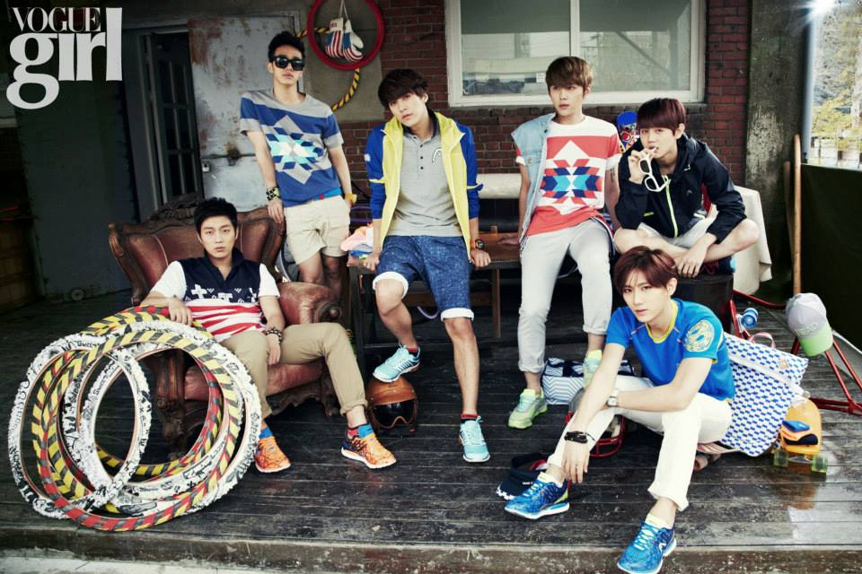 BEAST Preps for Summer in Color for “Vogue Girl”