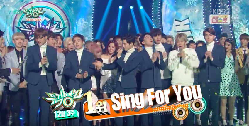 EXO Takes Home 1st Win With 'Sing for You' on 'Music Bank'+ Performances
