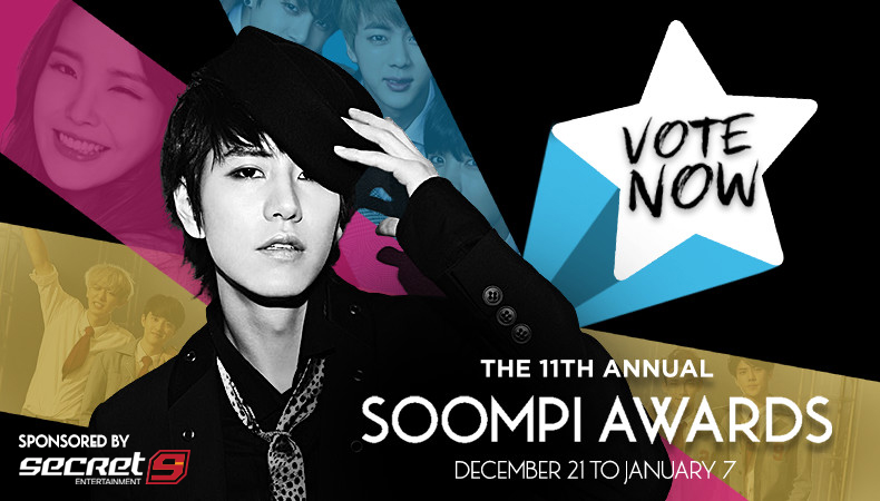 Fandoms, Unite! Vote Your Faves for The 11th Annual Soompi Awards!