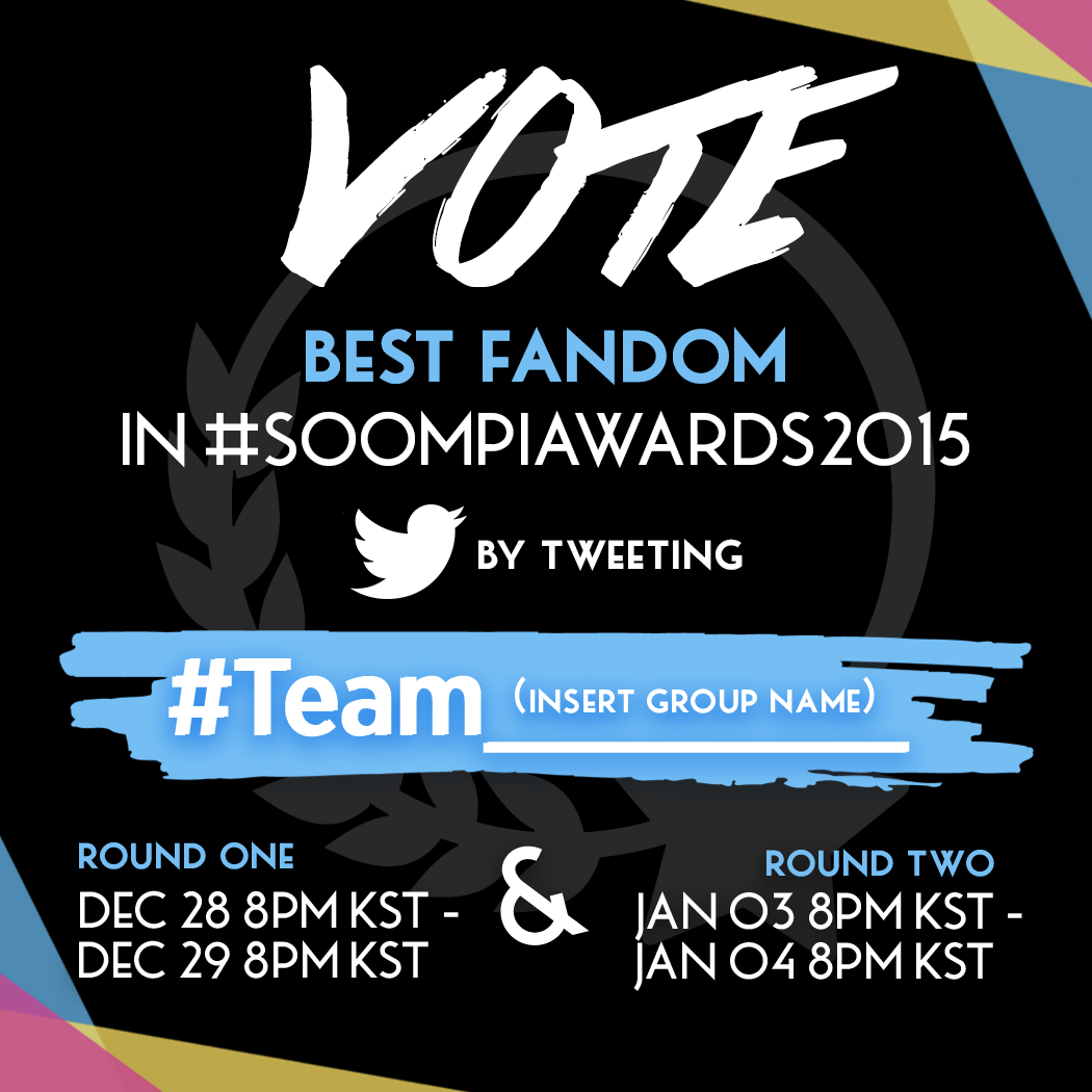 How to Vote Best Fandom in #SOOMPIAWARDS2015