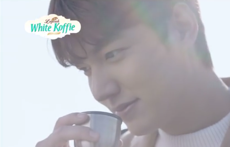 Lee Min Ho Becomes Model for Indonesian Coffee Brand