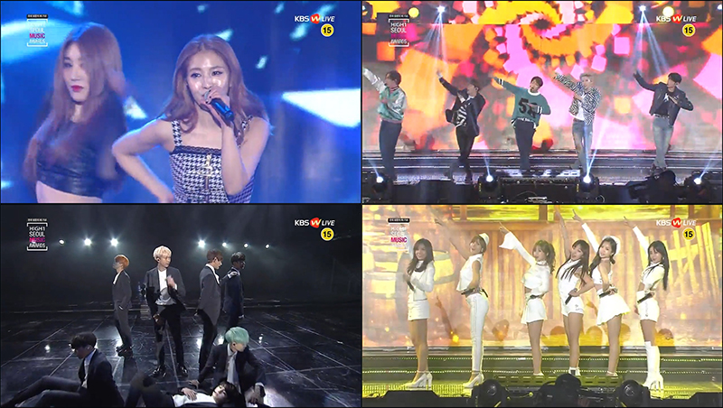 Performances from The 25th Seoul Music Awards