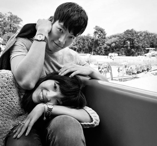 Kim Woo Bin and Ju Xiao Wen Are a Sweet Couple for Calvin Klein