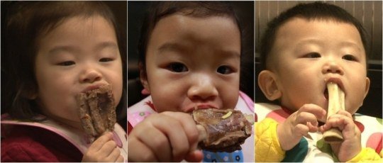 Daebak and His Sisters Go Crazy for Meat on 