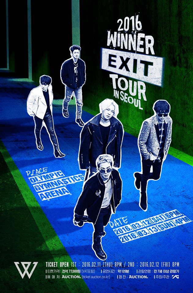 WINNER Announces First Concert in March