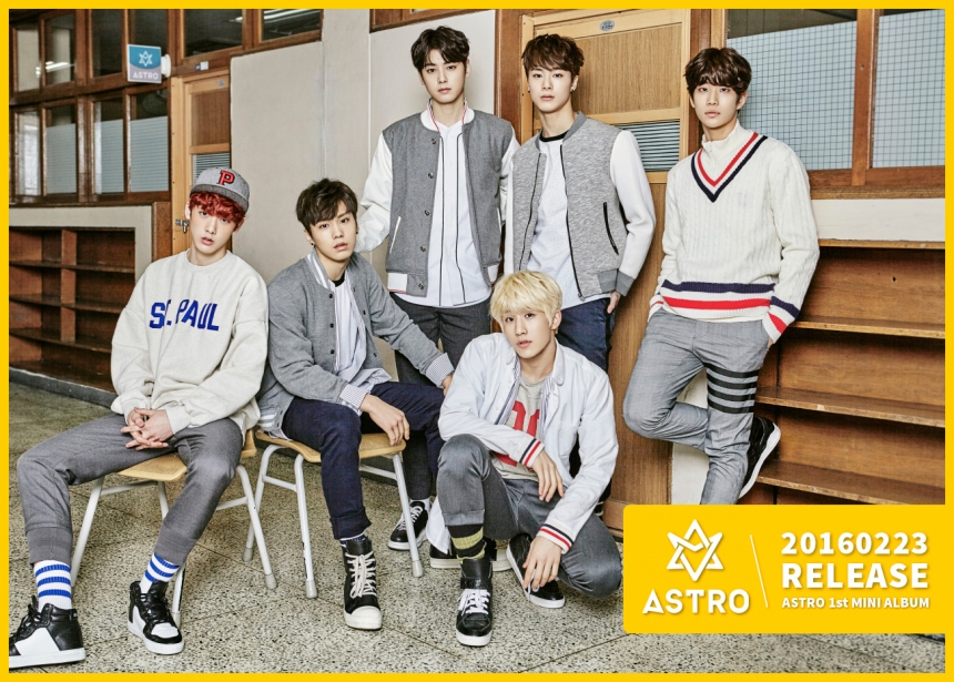 Fantagio's New Boy Group ASTRO Reveals First Teaser and Logo