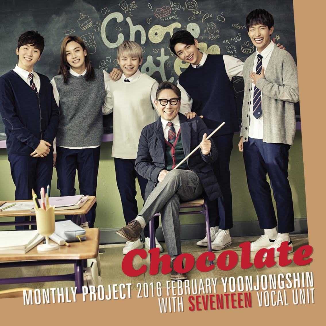 Yoon Jong Shin and SEVENTEEN's Vocal Unit Collaborate With 'Chocolate'
