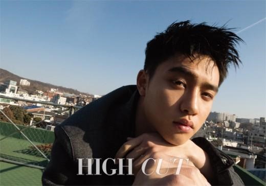 EXO’s D.O Smolders in High Cut Pictorial