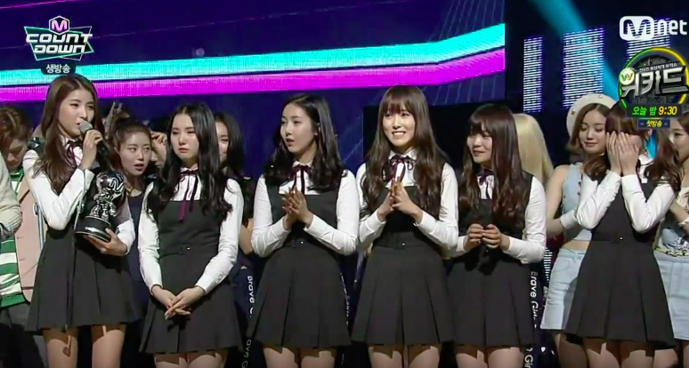GFRIEND Takes 10th Win and 1st Triple Crown With 'Rough' on 'M!Countdown'