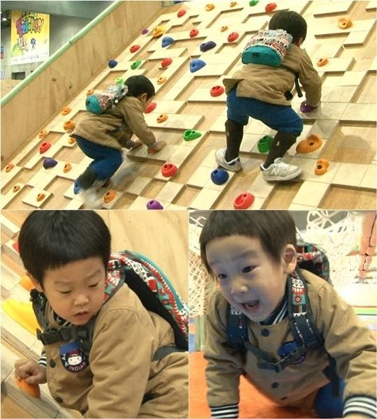 Seo Jun and Seo Eon Tackle an Obstacle Course on 'The Return of Superman'