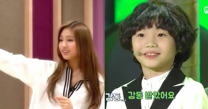 Lovelyz’ Yein Helps Young Contestant Prepare for Performance on “We Kid”