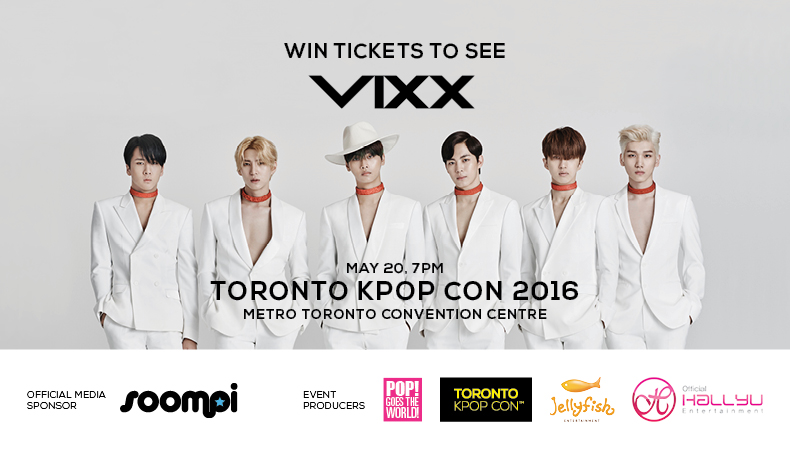 Giveaway: Win a Chance to See VIXX Live in Canada During Toronto Kpop Con!