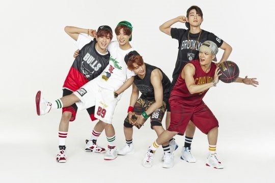 GOT7 and TWICE Model for the NBA