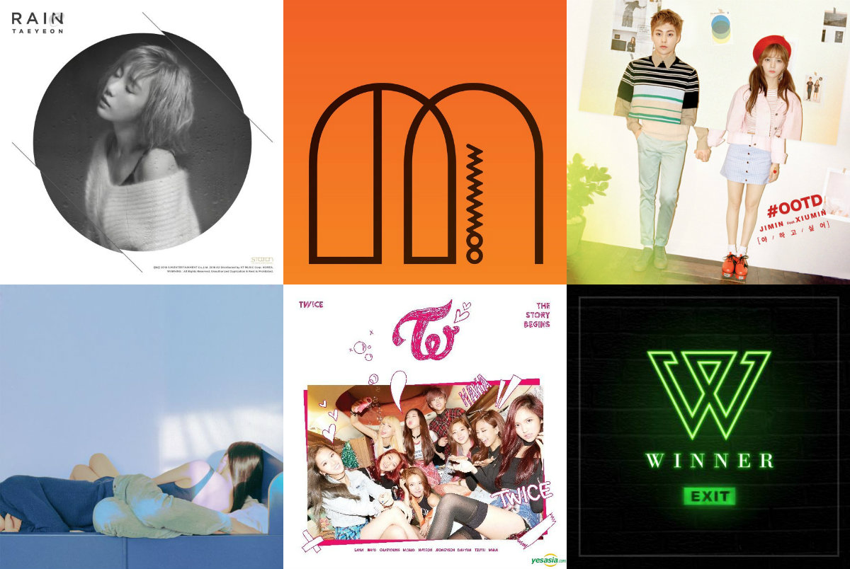 Weekly K-Pop Music Chart 2016 - March Week 3