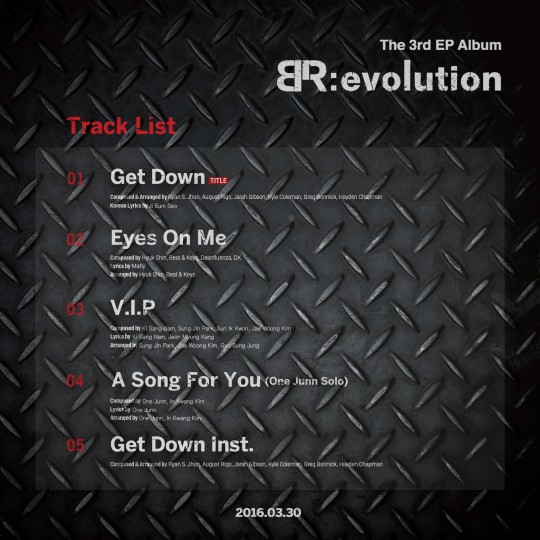 boys republic br evolution track list eng