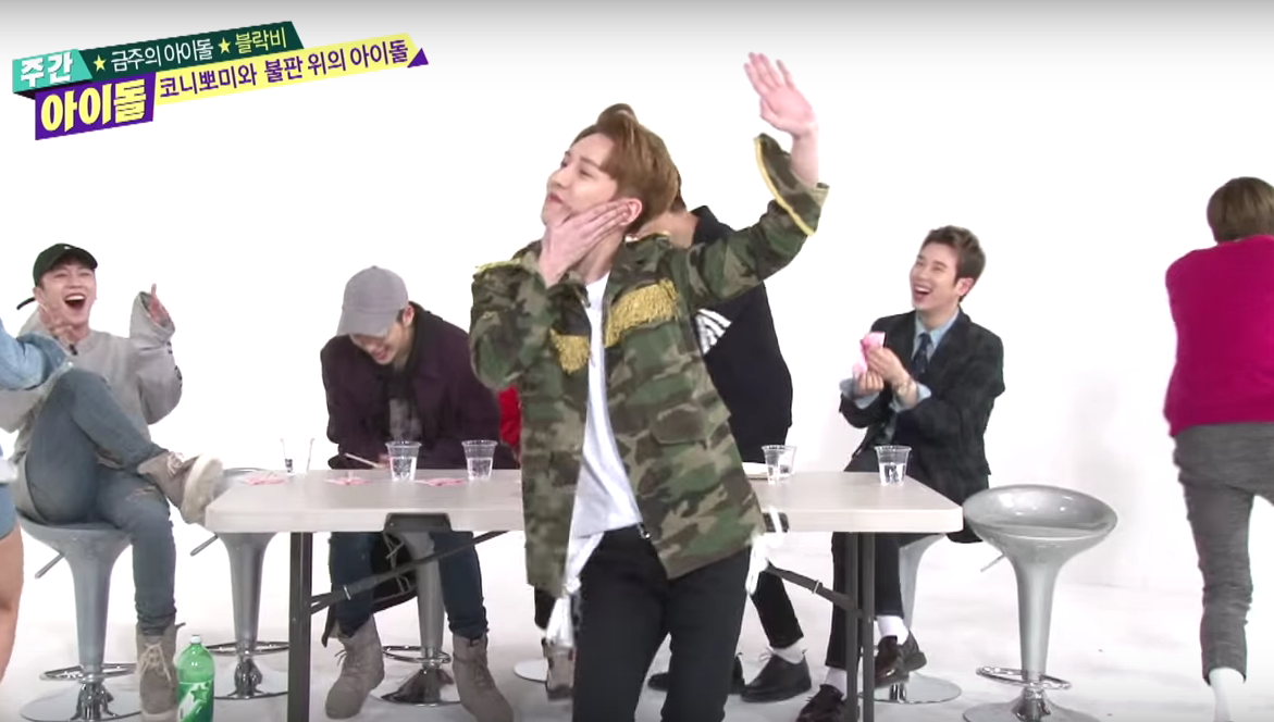 Watch: Block B Hilariously Reenacts Girl Group Dances on “Weekly Idol”