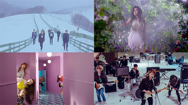 This Week in K-Pop MV Releases: Block B, BTOB, Oh My Girl, Hyosung, Day6 and More – March Week 5