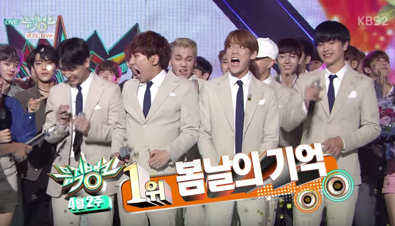 Watch: BTOB Takes 3rd Win With “Remember That” on “Music Bank,” Performances by CNBLUE, GOT7, Davichi, and More