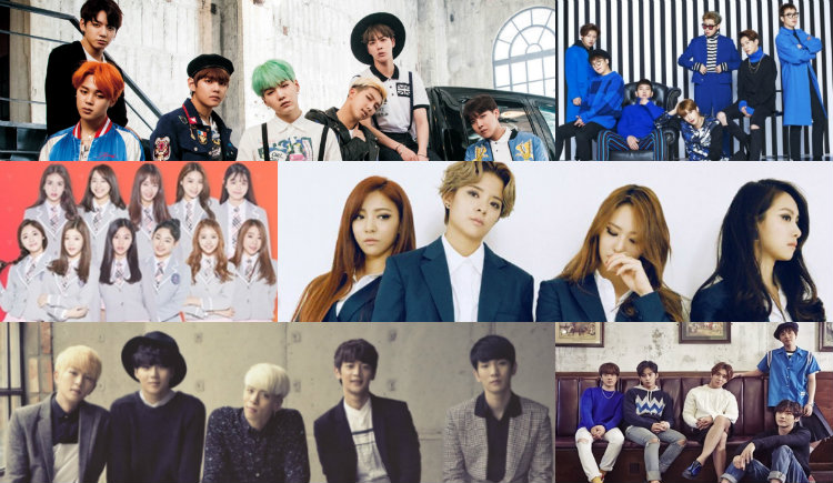 F X Ftisland Shinee Block B I O I And Bts Performing At Kcon 2016 France Soompi