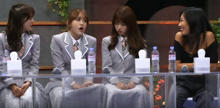 Jessi Watches As I.O.I's Jeon Somi Impersonates Her On 'Sugar Man'