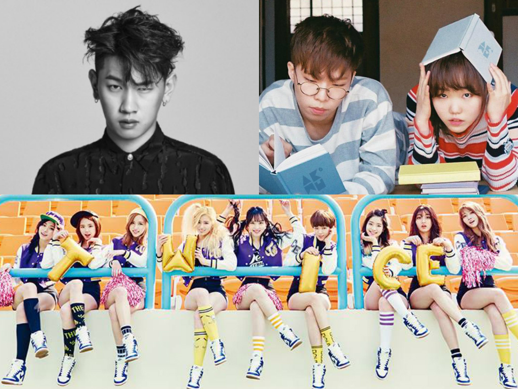TWICE, Akdong Musician, And Crush Fight For Top Spot On Music Charts