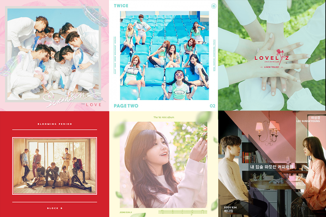 Weekly K-Pop Music Chart 2016 – May Week 2